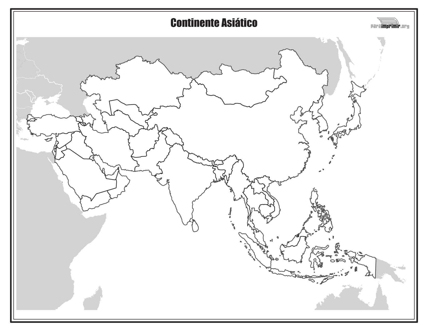 continentes asiaticos